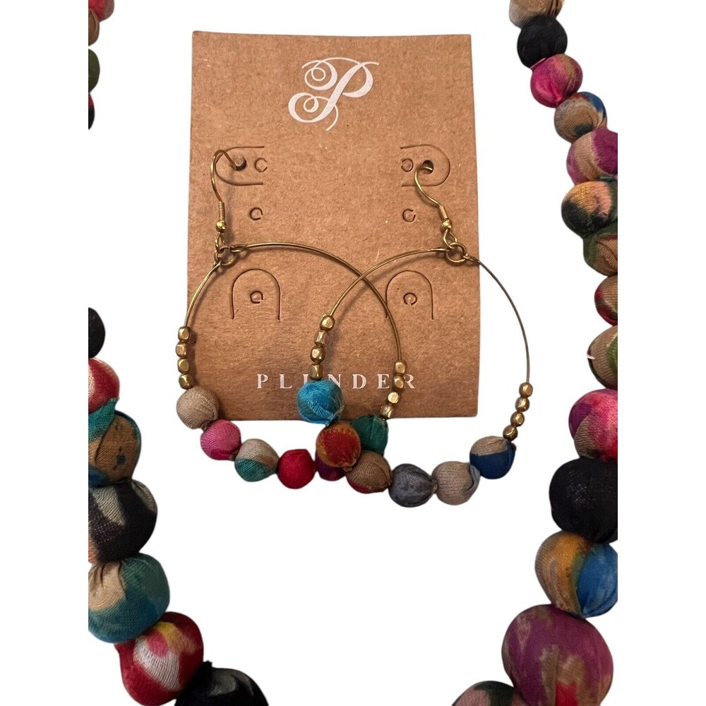 Plunder POSSE NOVEMBER 2022 EARRINGS NECKLACE Lot - Picture 2 of 3